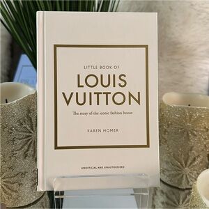 The Little Book of Louis Vuitton coffee table decor